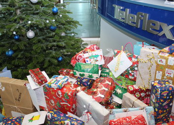 Ježíšek z Teleflexu opět vykouzlí úsměv na tváři  dětem ze sociálně slabých rodin