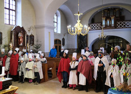 Tříkrálové požehnání v Radešínské Svratce