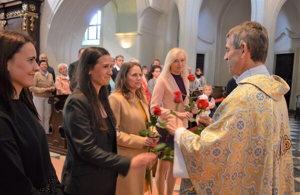 Slavnostní mše svatá se uskutečnila ve žďárské bazilice Nanebevzetí Panny Marie.