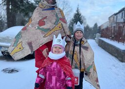 Žďár nad Sázavou, koordinátorka Tříkrálové sbírky paní Veronika Dobrovolná 