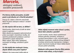 Marcela, zástupce vedoucí v stacionáři NESA, sociální pracovnice
