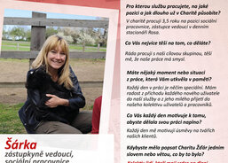 Šárka, zástupkyně vedoucí, denní stacionář ROSA 