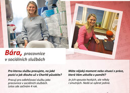Bára, pracovnice v sociálních službách