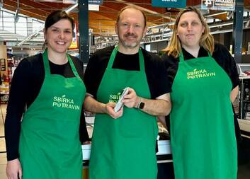 Více než tuna solidarity: Sbírka potravin pomůže stovkám lidí v regionu